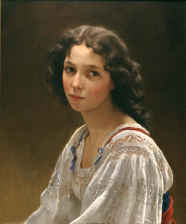 Head of a Young Girl